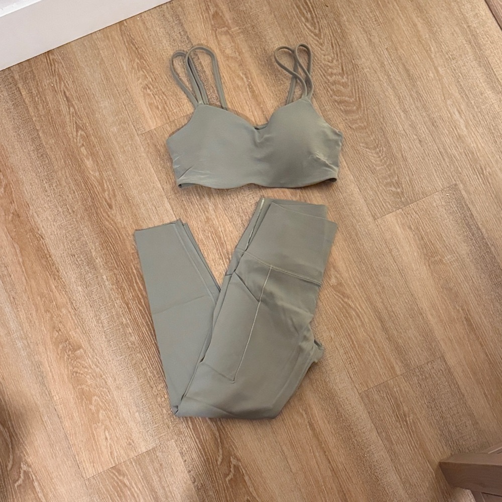Nike Zenvy Green Dri-FIT Sports Bra